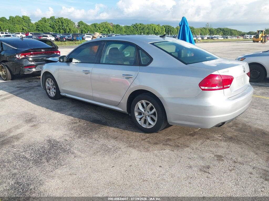 1VWAT7A34FC034475 2015 VOLKSWAGEN PASSAT photo no. 3
