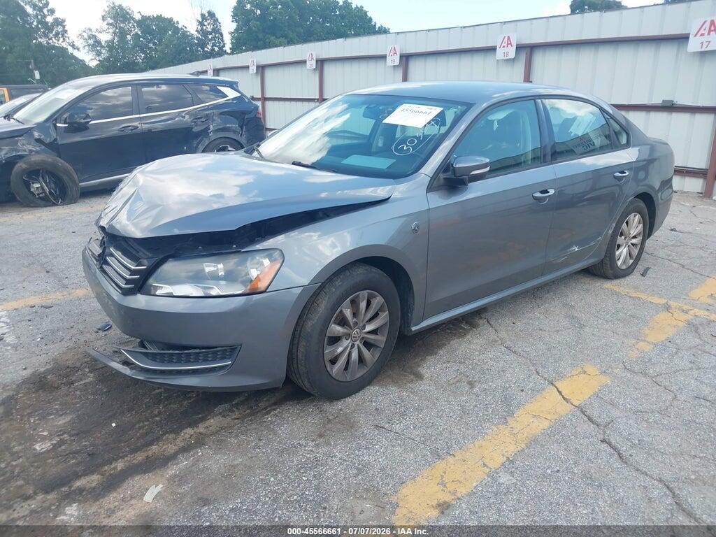 1VWAS7A33FC008565 2015 VOLKSWAGEN PASSAT photo no. 2