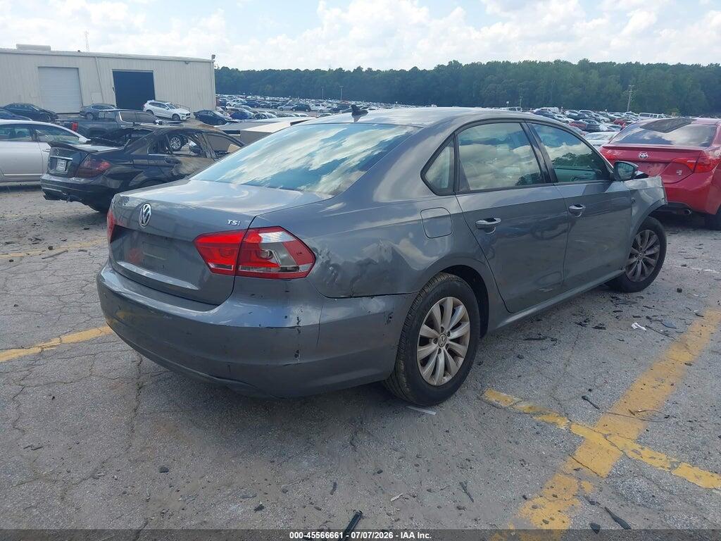 1VWAS7A33FC008565 2015 VOLKSWAGEN PASSAT photo no. 4