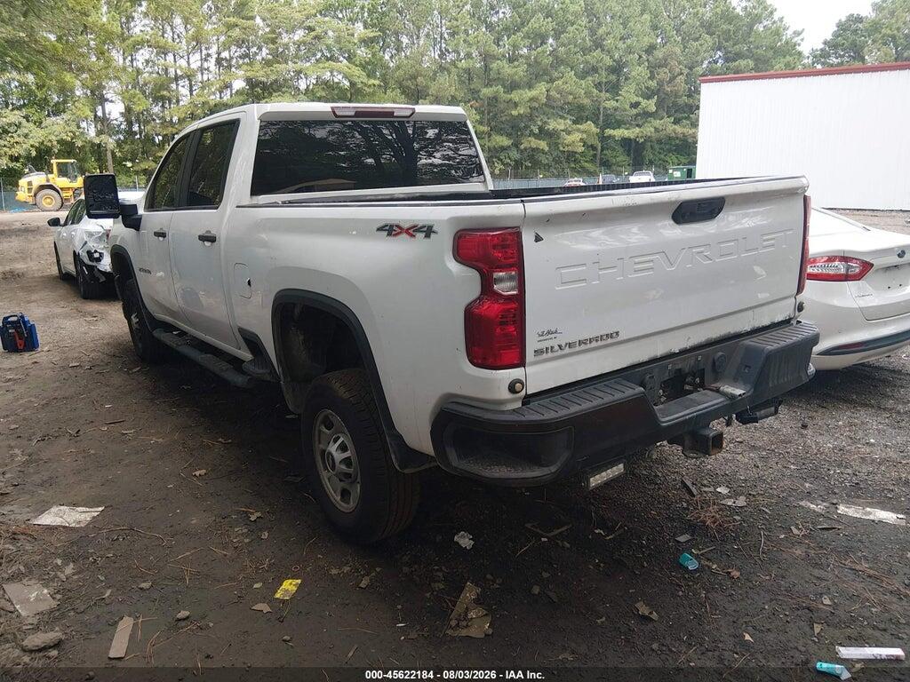 1GC4YLE76MF251044 2021 CHEVROLET SILVERADO 2500HD photo no. 3