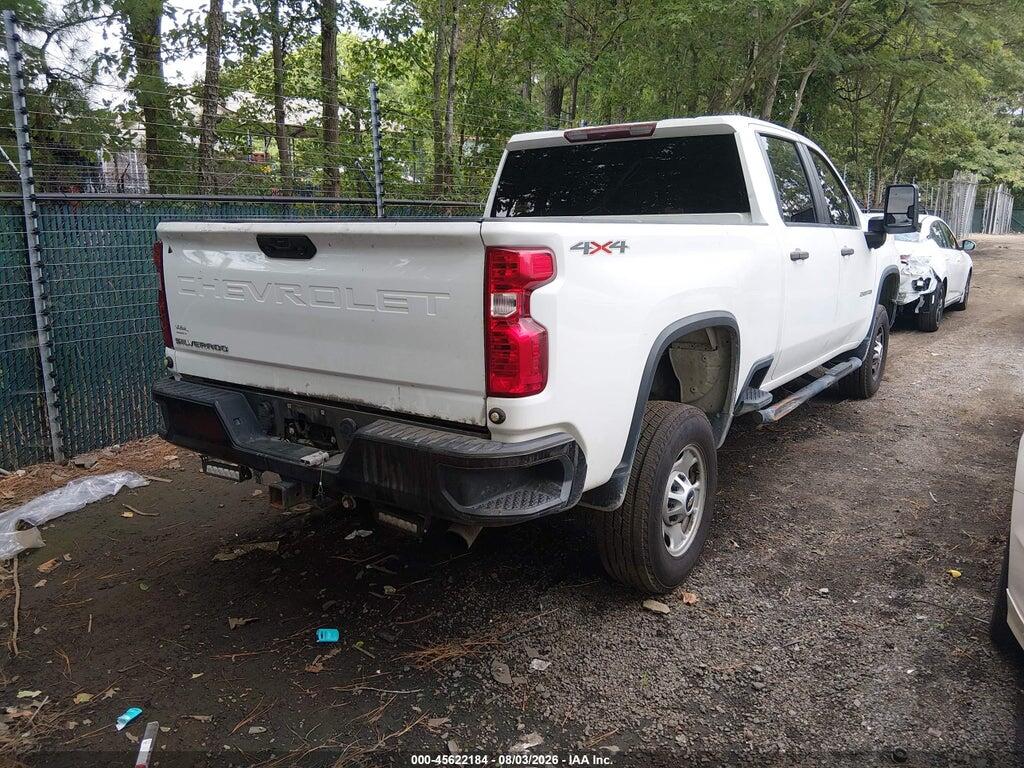 1GC4YLE76MF251044 2021 CHEVROLET SILVERADO 2500HD photo no. 4