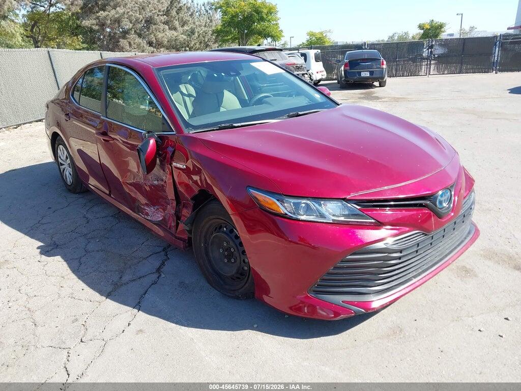 4T1B31HKXKU508950 2019 TOYOTA CAMRY HYBRID photo no. 1