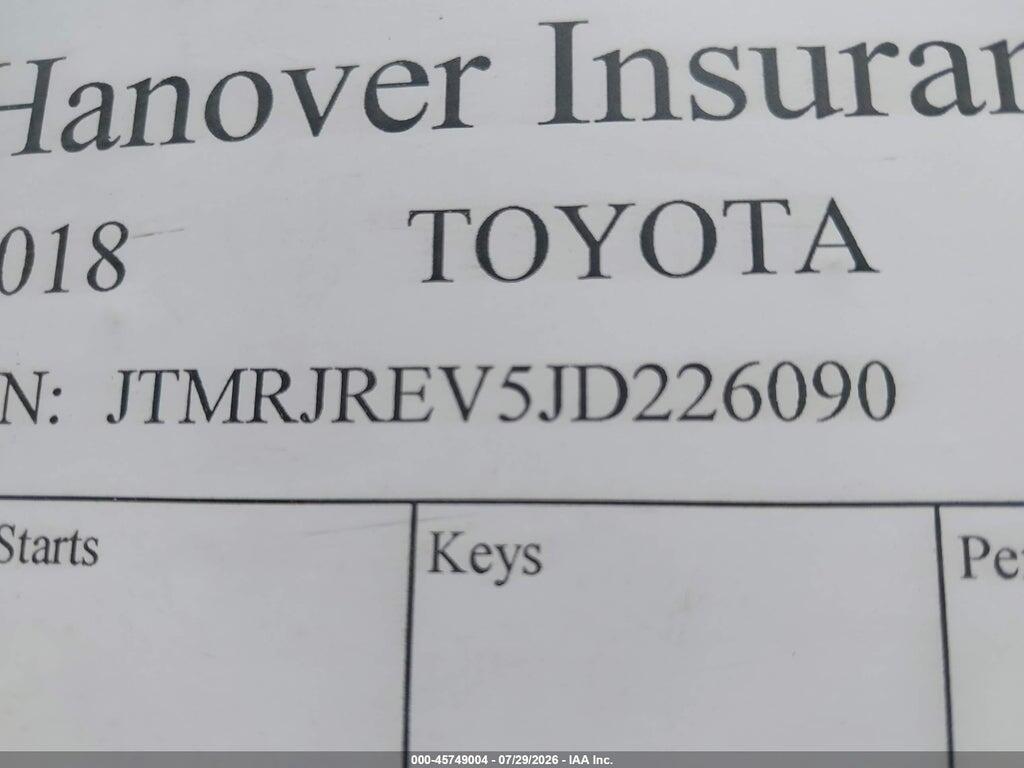JTMRJREV5JD226090 2018 TOYOTA RAV4 HYBRID photo no. 9