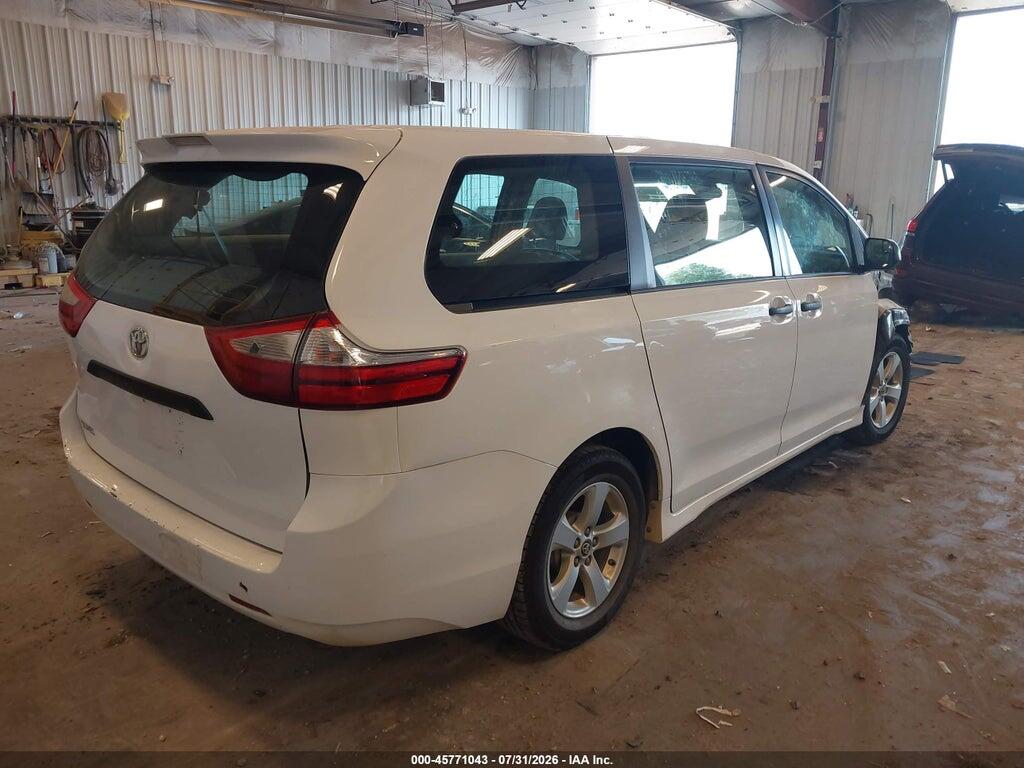 5TDZZ3DC4JS928038 2018 TOYOTA SIENNA photo no. 4