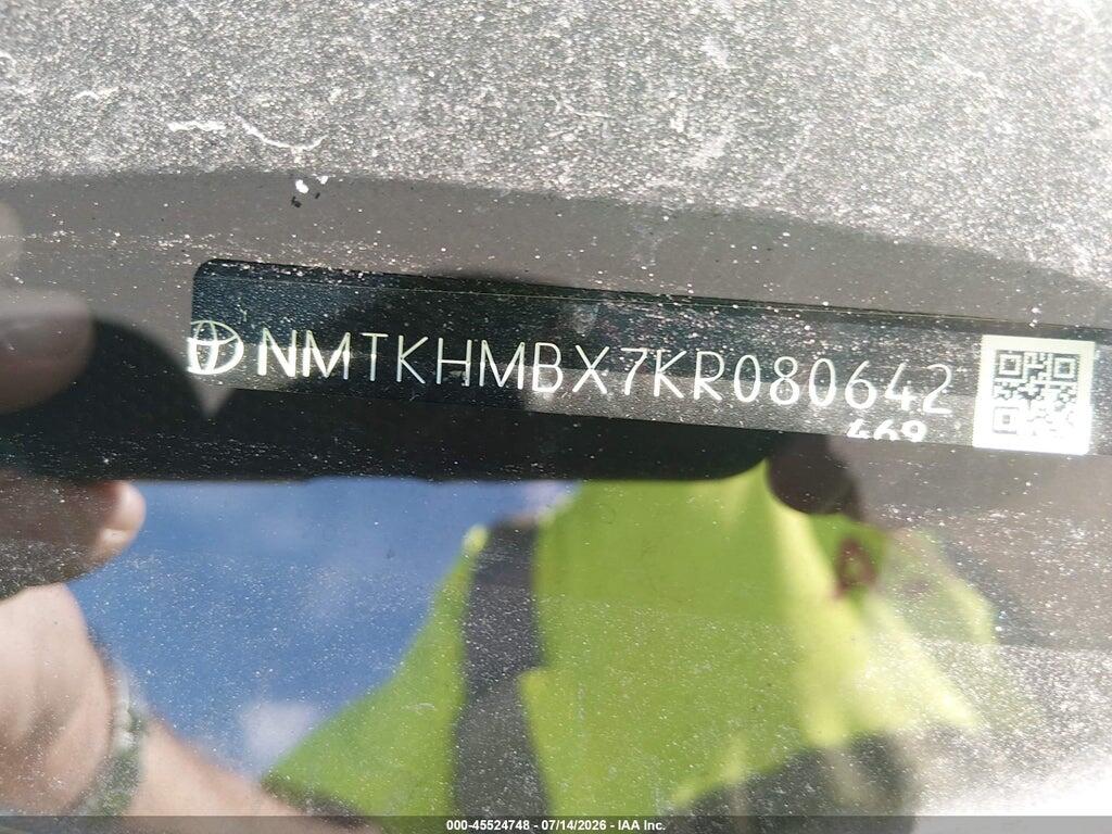 NMTKHMBX7KR080642 2019 TOYOTA C-HR photo no. 9
