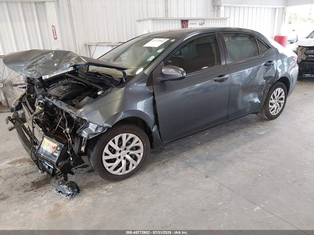 5YFBURHE7KP943383 2019 TOYOTA COROLLA photo no. 2