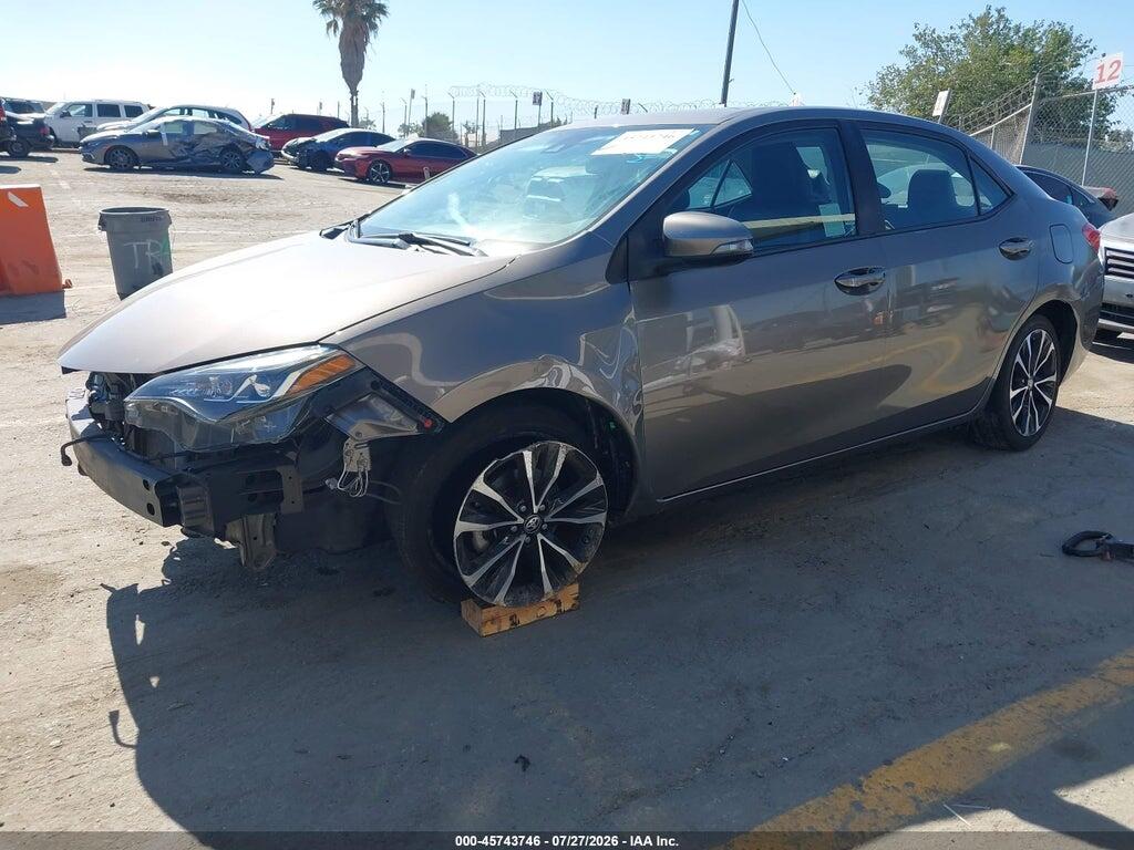 2T1BURHE5KC129376 2019 TOYOTA COROLLA photo no. 2