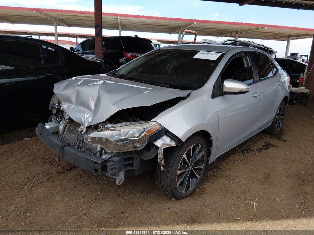 2T1BURHE7KC189675 2019 TOYOTA COROLLA photo no. 2
