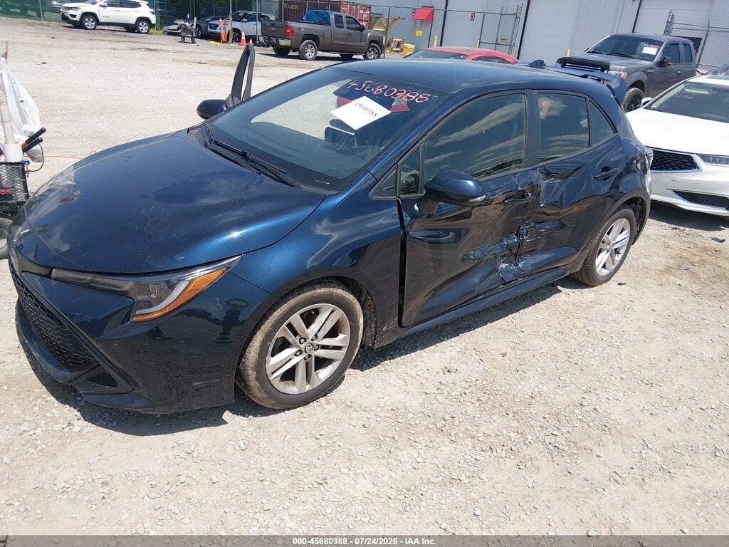 JTNK4RBE2K3028678 2019 TOYOTA COROLLA photo no. 2
