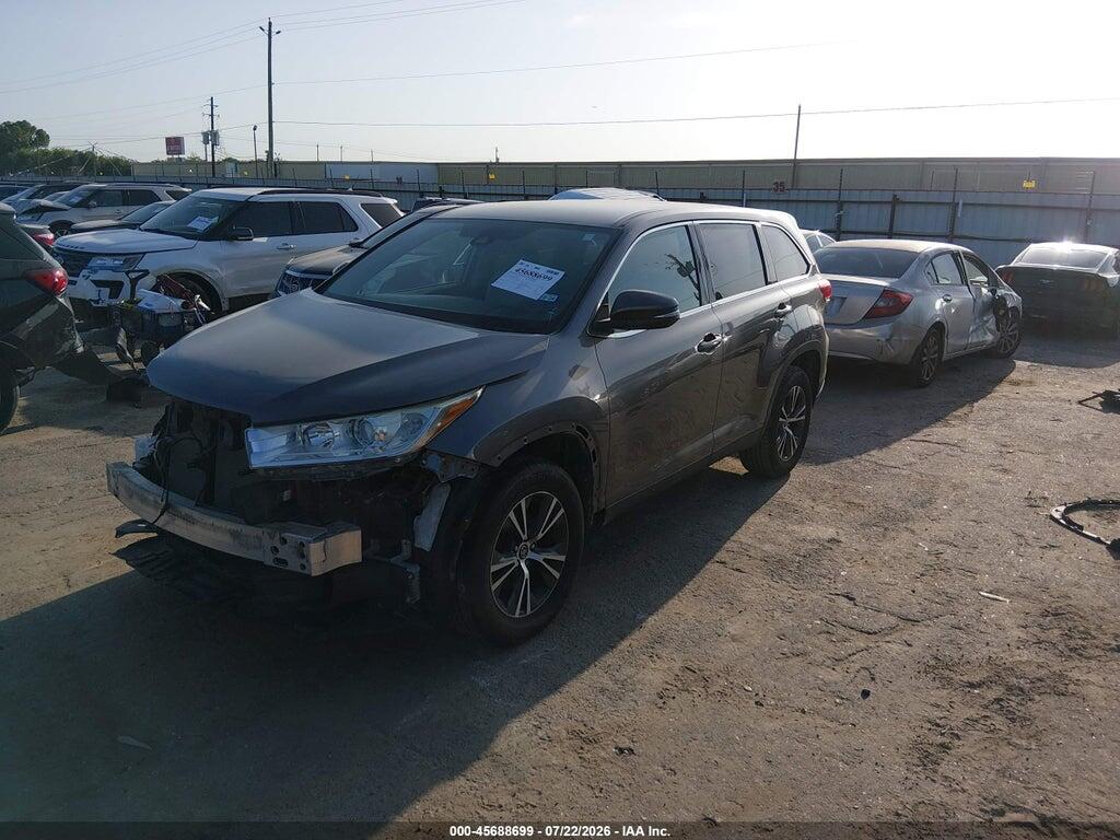 5TDZZRFH2KS290837 2019 TOYOTA HIGHLANDER photo no. 2