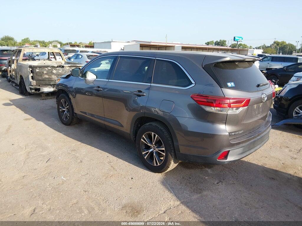 5TDZZRFH2KS290837 2019 TOYOTA HIGHLANDER photo no. 3