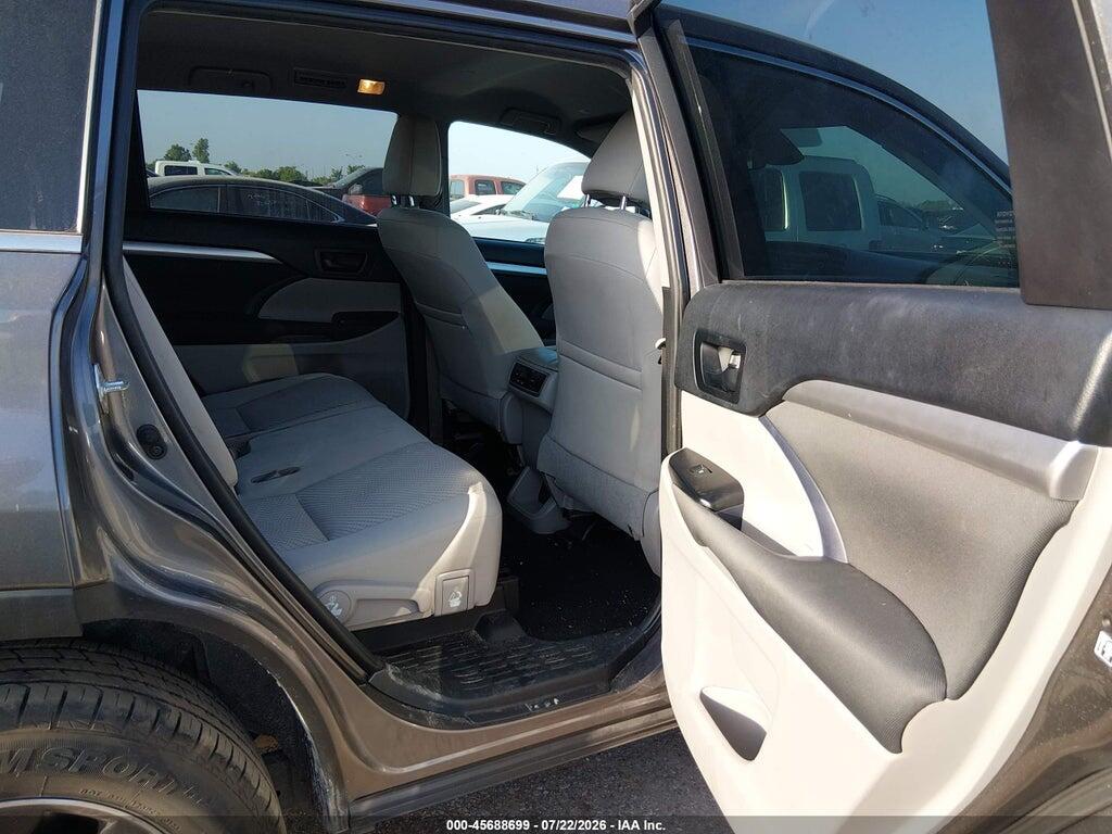5TDZZRFH2KS290837 2019 TOYOTA HIGHLANDER photo no. 8