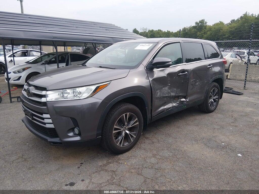 5TDBZRFH2KS924407 2019 TOYOTA HIGHLANDER photo no. 2
