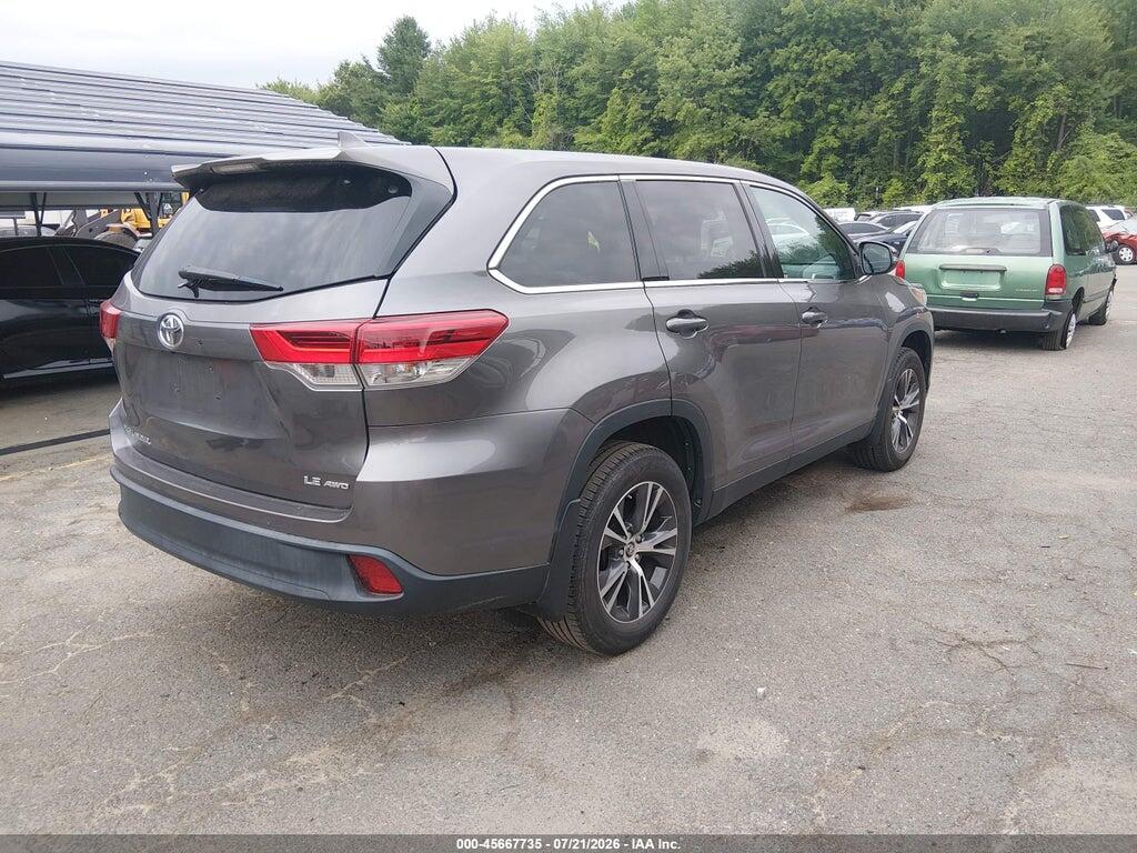 5TDBZRFH2KS924407 2019 TOYOTA HIGHLANDER photo no. 4