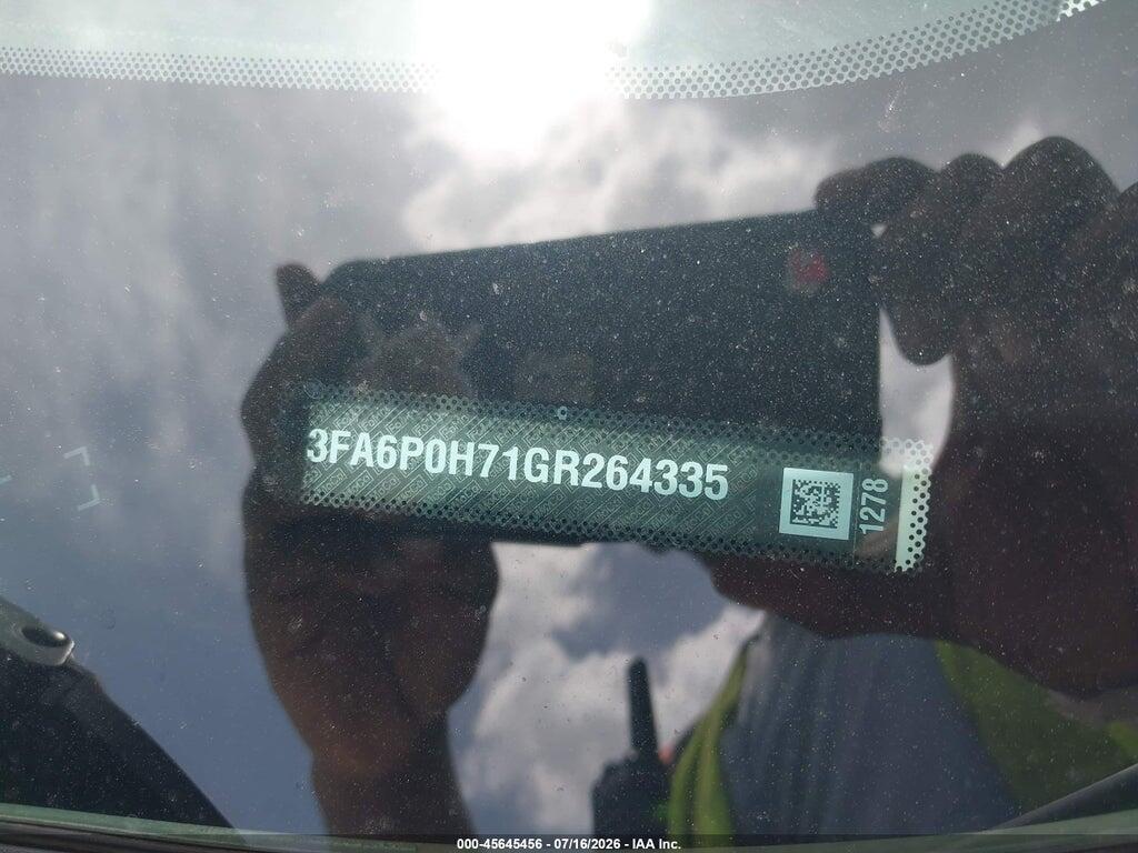 3FA6P0H71GR264335 2016 FORD FUSION photo no. 9