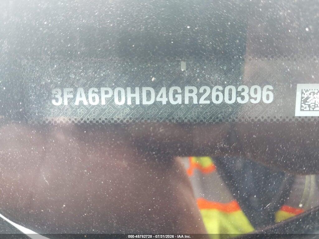 3FA6P0HD4GR260396 2016 FORD FUSION photo no. 9