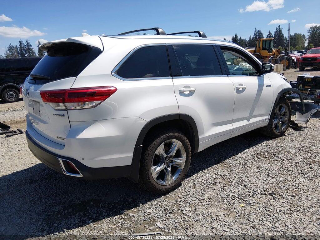 5TDDGRFH0KS055708 2019 TOYOTA HIGHLANDER HYBRID photo no. 4