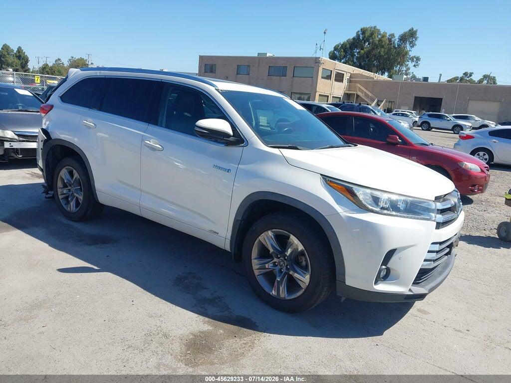 5TDDGRFH1KS077247 2019 TOYOTA HIGHLANDER HYBRID photo no. 1