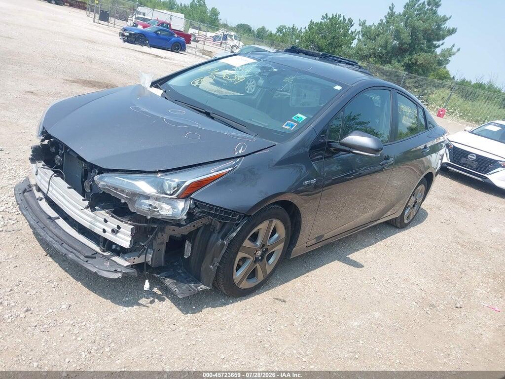 JTDKARFUXK3097326 2019 TOYOTA PRIUS photo no. 2