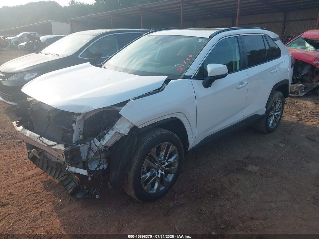 2T3C1RFVXKC011346 2019 TOYOTA RAV4 photo no. 2