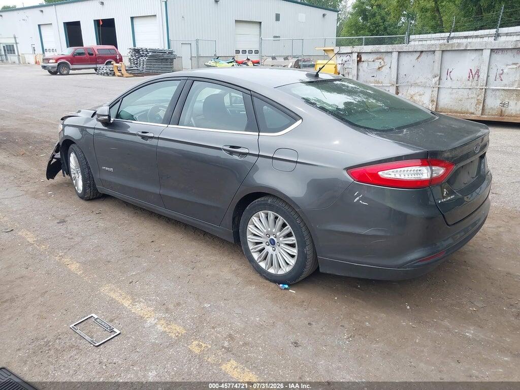 3FA6P0LU5GR389304 2016 FORD FUSION HYBRID photo no. 3