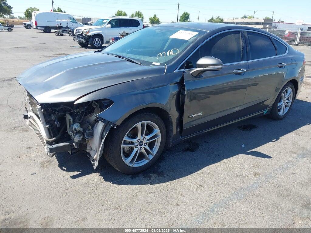 3FA6P0RU3GR144735 2016 FORD FUSION HYBRID photo no. 2