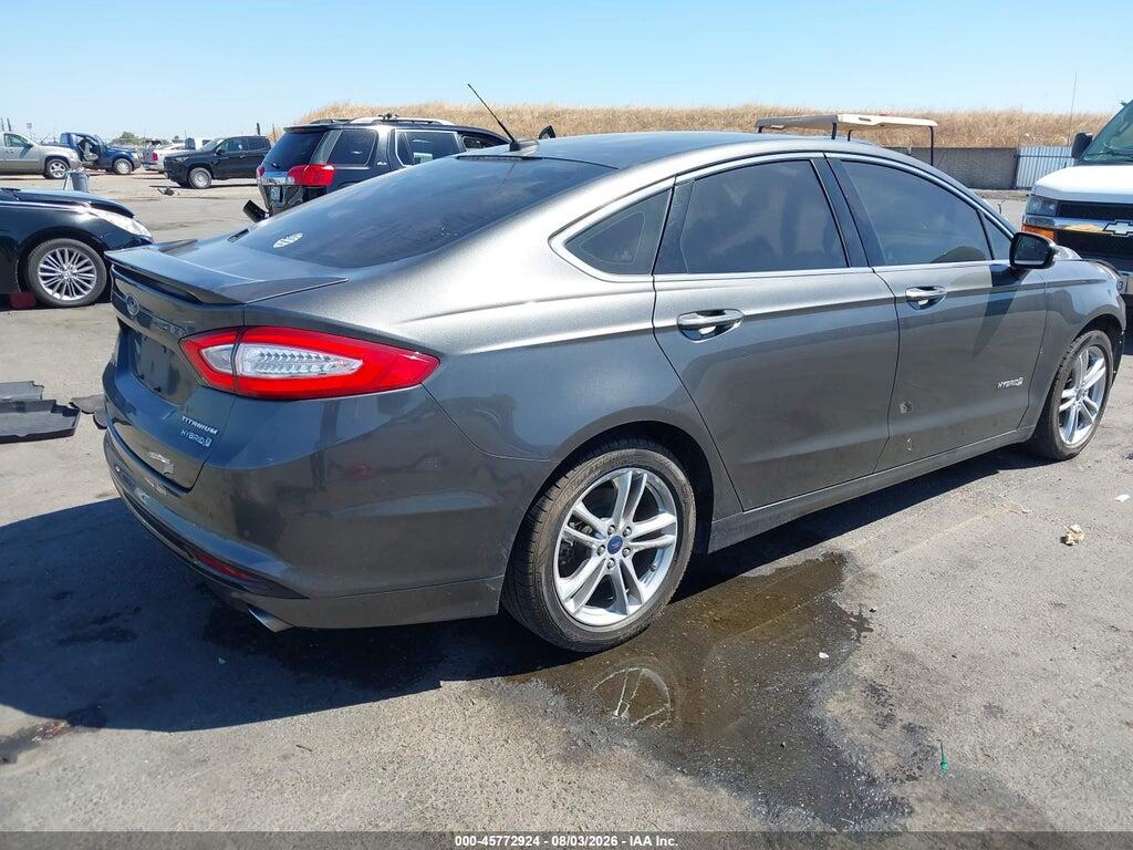 3FA6P0RU3GR144735 2016 FORD FUSION HYBRID photo no. 4