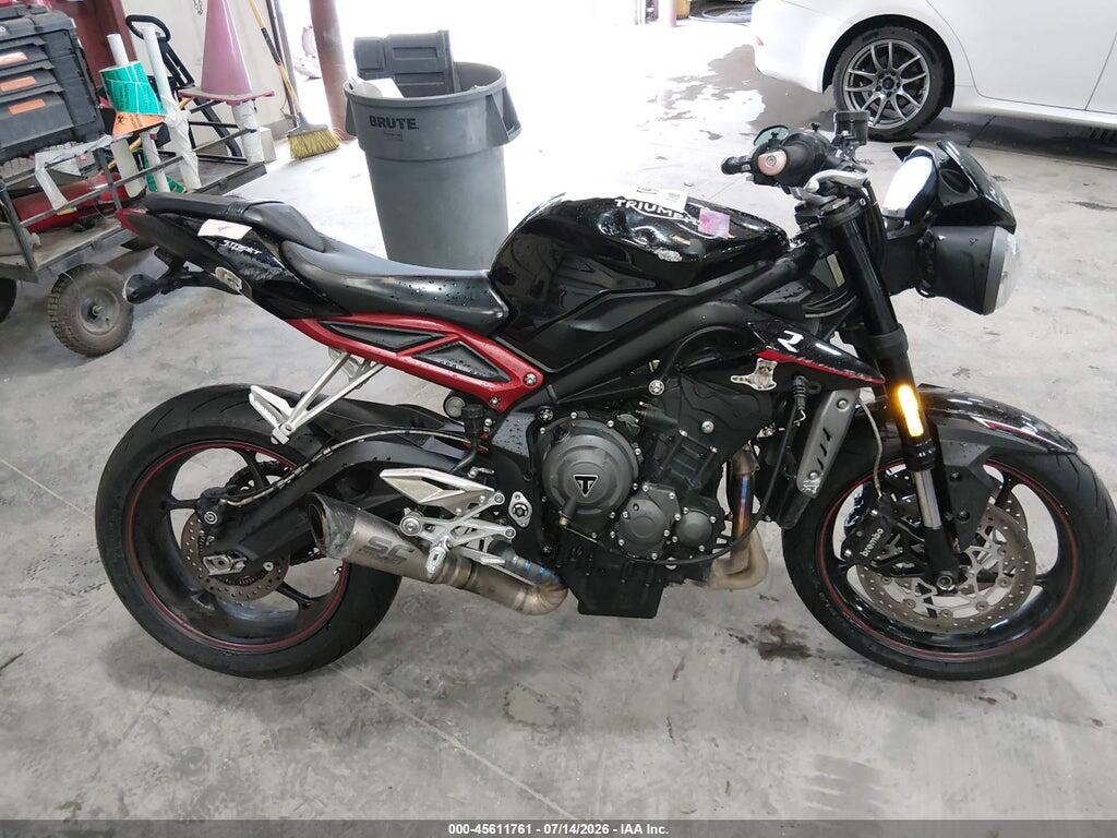 SMTA414D2JT835157 2018 TRIUMPH MOTORCYCLE STREET TRIPLE photo no. 12