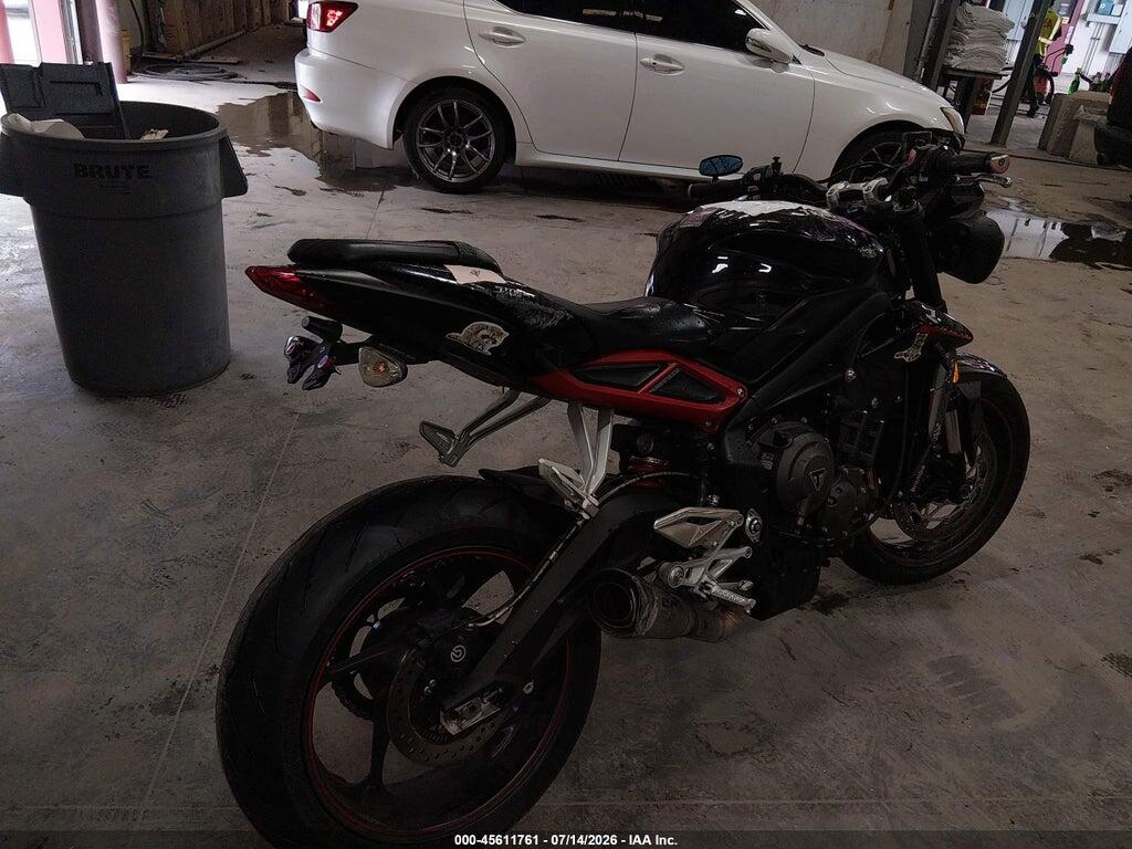 SMTA414D2JT835157 2018 TRIUMPH MOTORCYCLE STREET TRIPLE photo no. 4