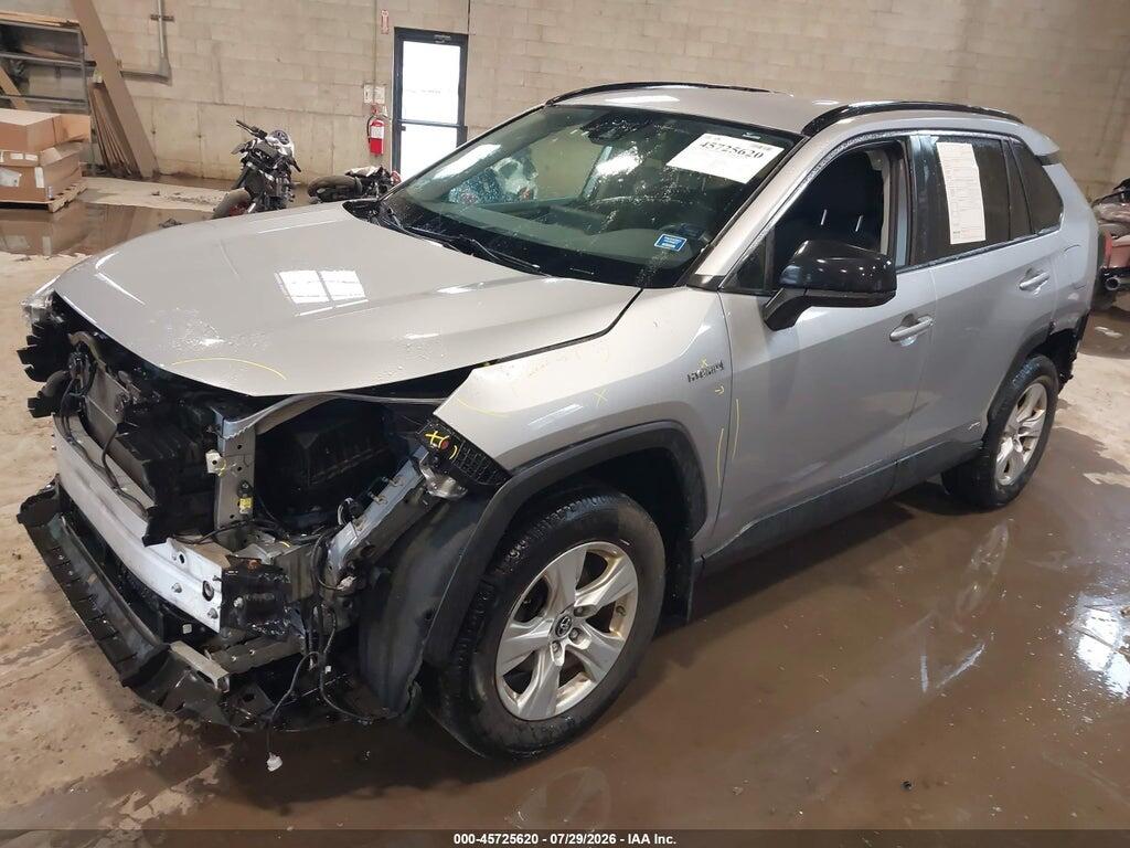 JTMLWRFV1KD030946 2019 TOYOTA RAV4 HYBRID photo no. 2