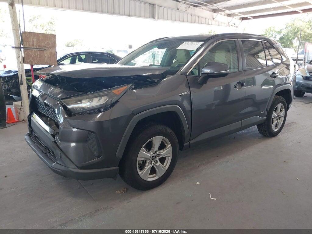 2T3MWRFVXKW004319 2019 TOYOTA RAV4 HYBRID photo no. 2