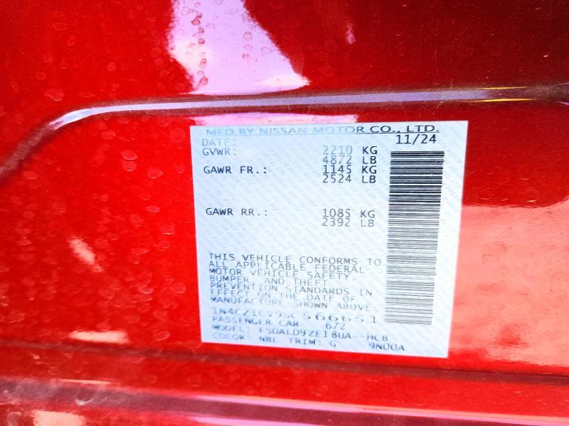 2025 NISSAN LEAF SV PLUS — Фото 12 из 12
