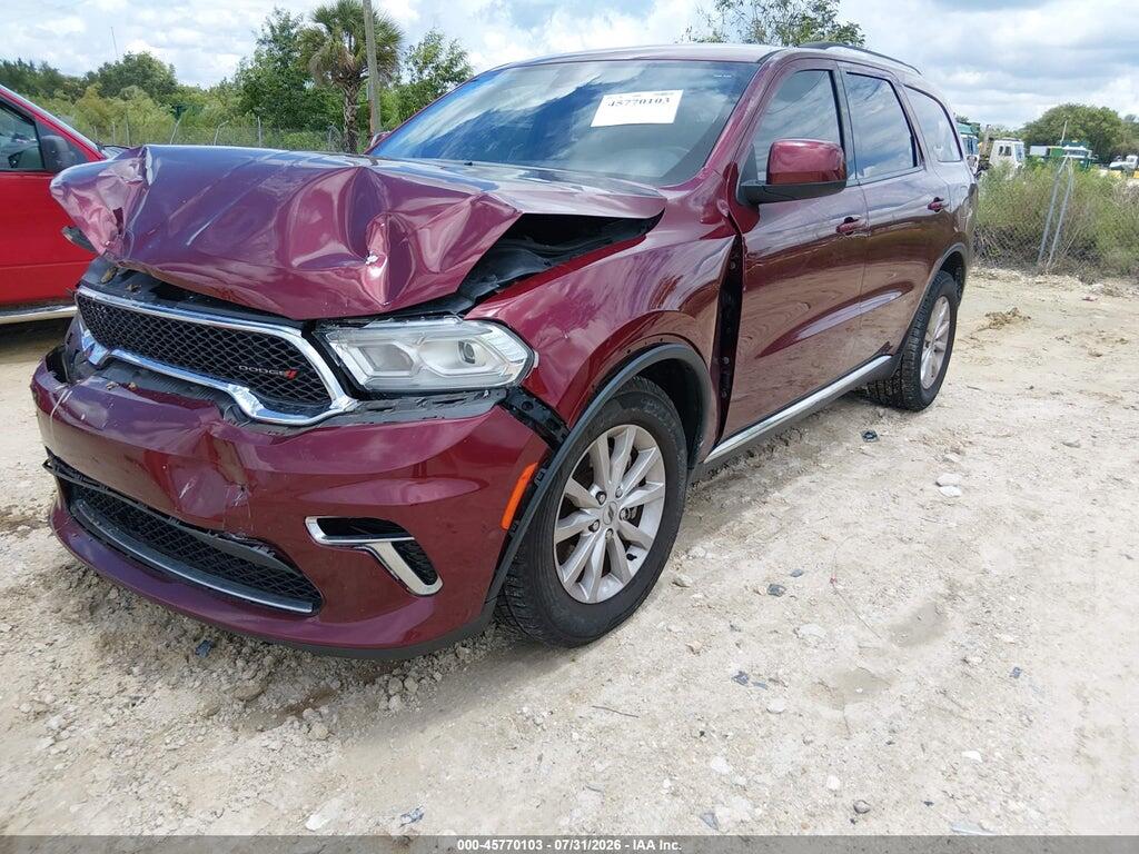 1C4RDHAG6MC602086 2021 DODGE DURANGO photo no. 2