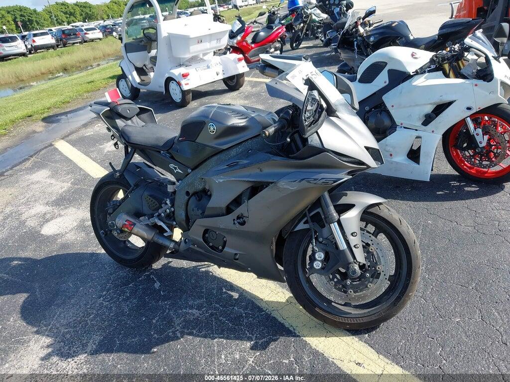 JYARJ28EXJA002863 2018 YAMAHA YZFR6 photo no. 1
