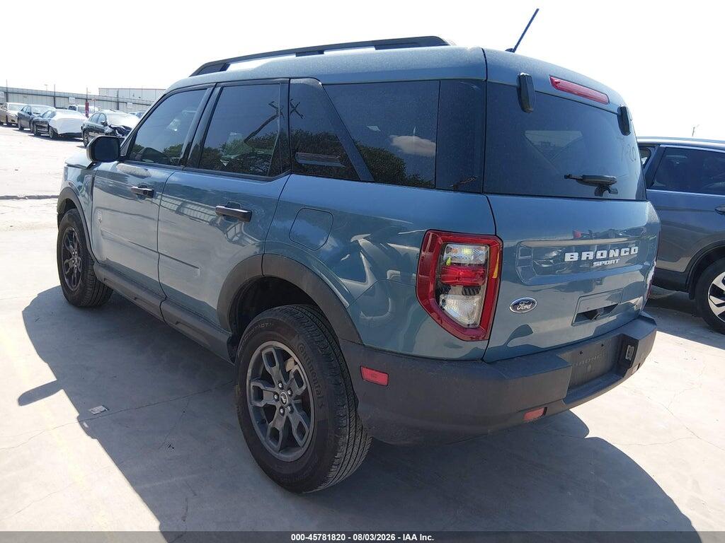 3FMCR9B63MRA99536 2021 FORD BRONCO SPORT photo no. 3