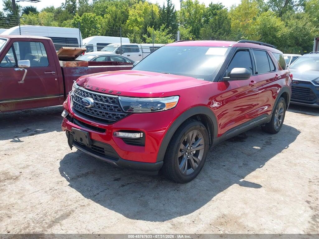 1FMSK8DH1MGC28485 2021 FORD EXPLORER photo no. 2