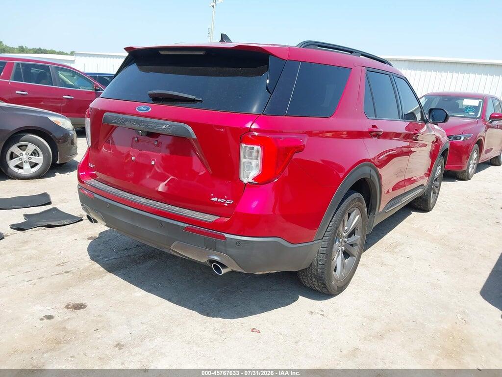 1FMSK8DH1MGC28485 2021 FORD EXPLORER photo no. 4