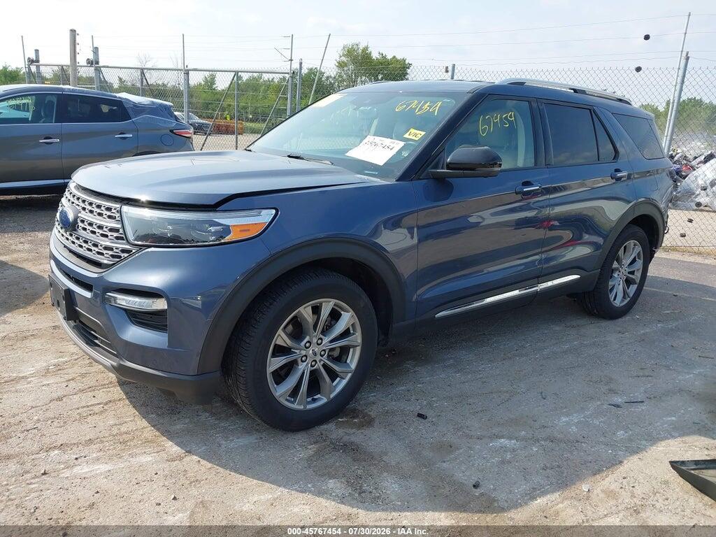 1FMSK8FH7MGC25698 2021 FORD EXPLORER photo no. 2