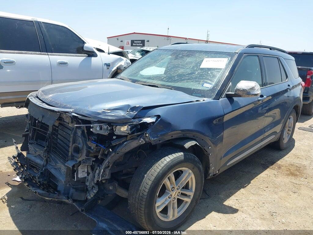 1FMSK7DH1MGB43656 2021 FORD EXPLORER photo no. 2