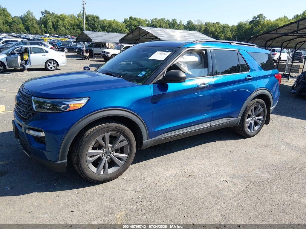 1FMSK8DH2MGC22551 2021 FORD EXPLORER photo no. 2