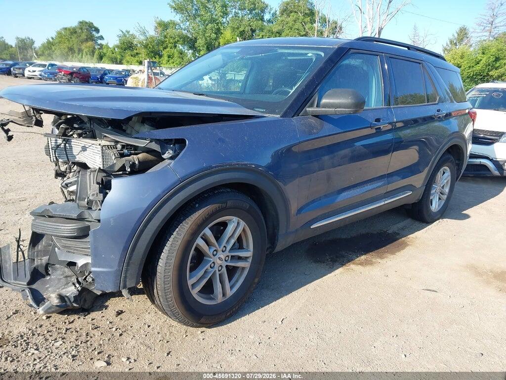 1FMSK8DH7MGC40933 2021 FORD EXPLORER photo no. 2