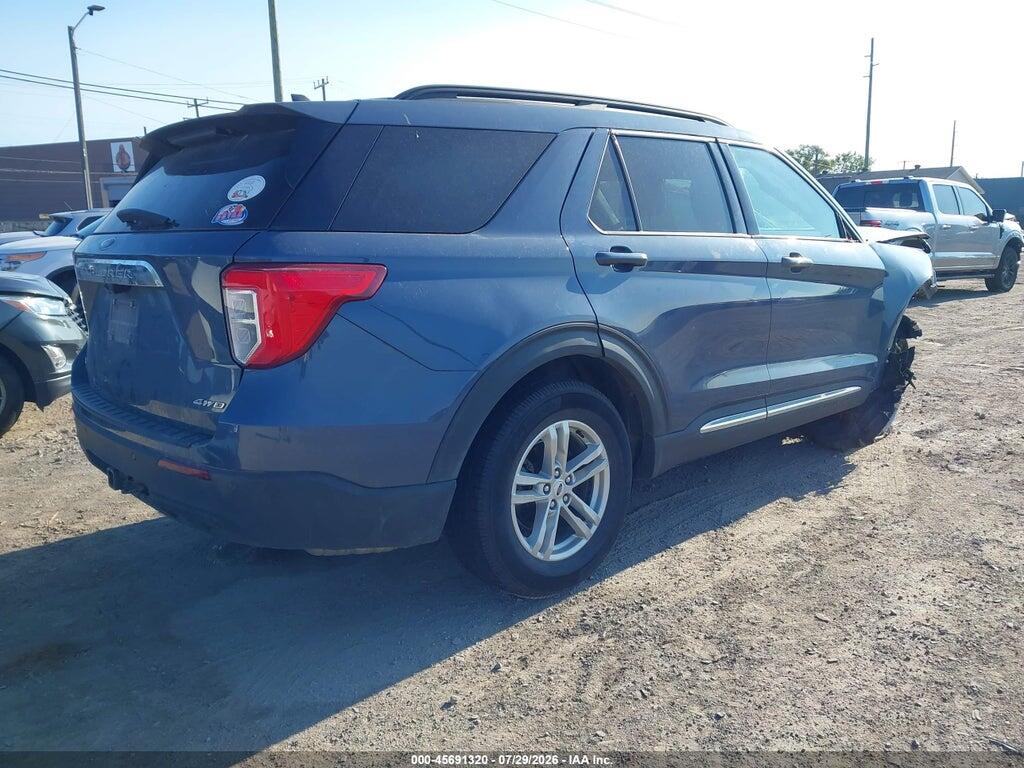 1FMSK8DH7MGC40933 2021 FORD EXPLORER photo no. 4