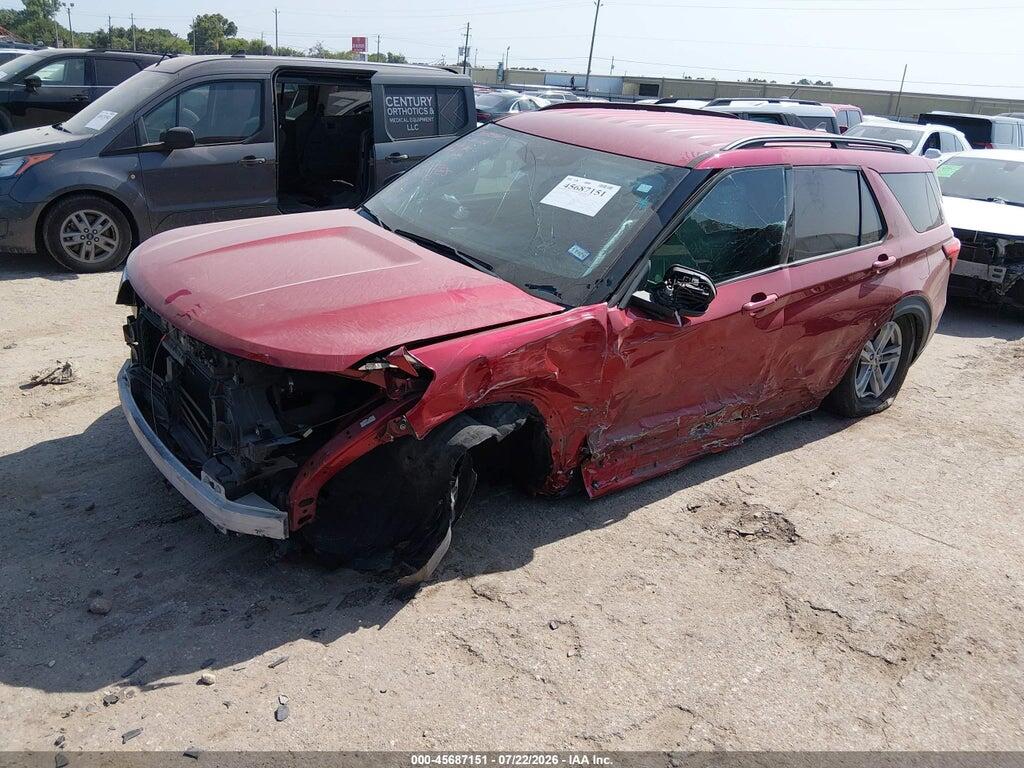 1FMSK7DH9MGC06325 2021 FORD EXPLORER photo no. 2
