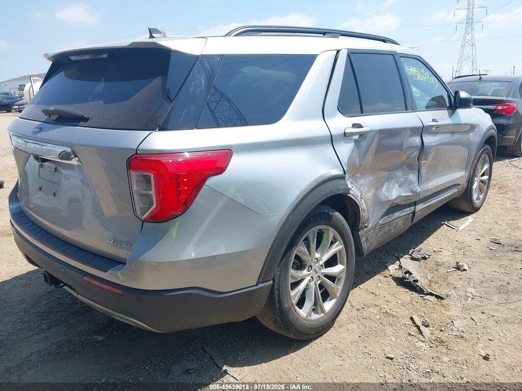 1FMSK8DHXMGC36598 2021 FORD EXPLORER photo no. 4