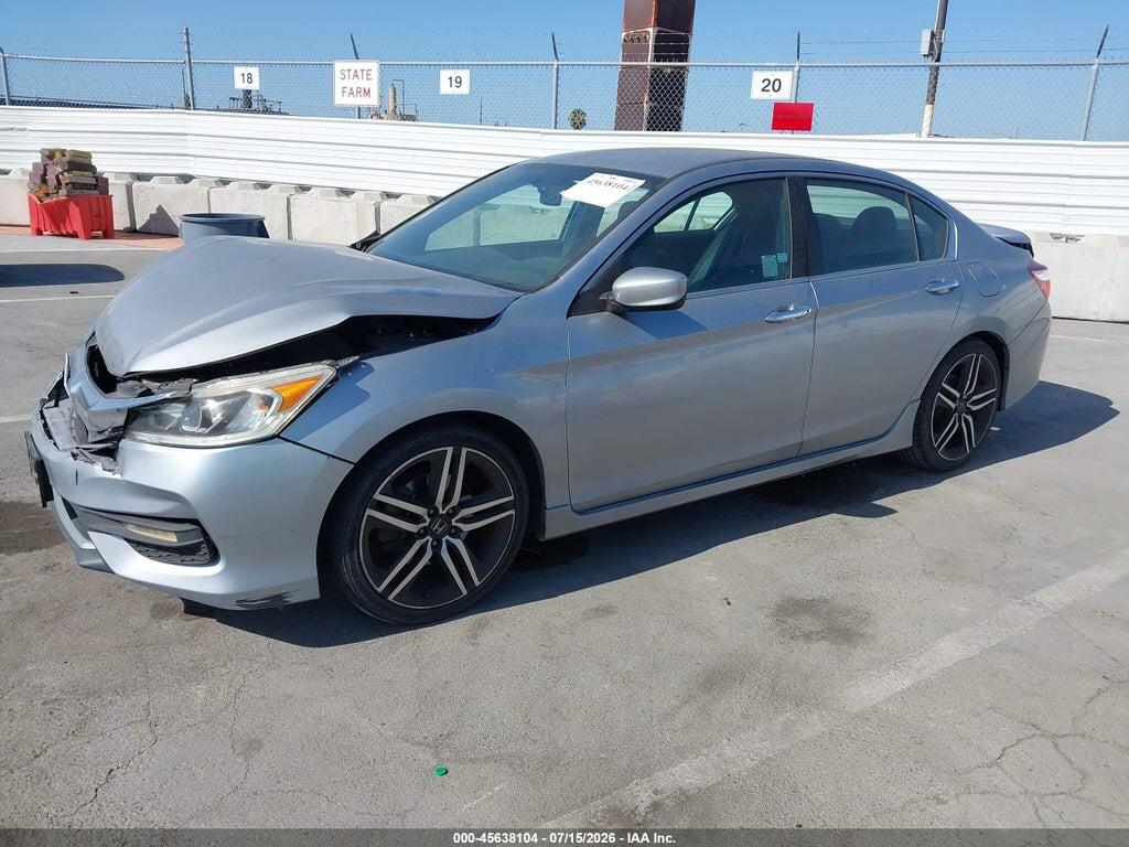 1HGCR2F13HA012827 2017 HONDA ACCORD photo no. 2