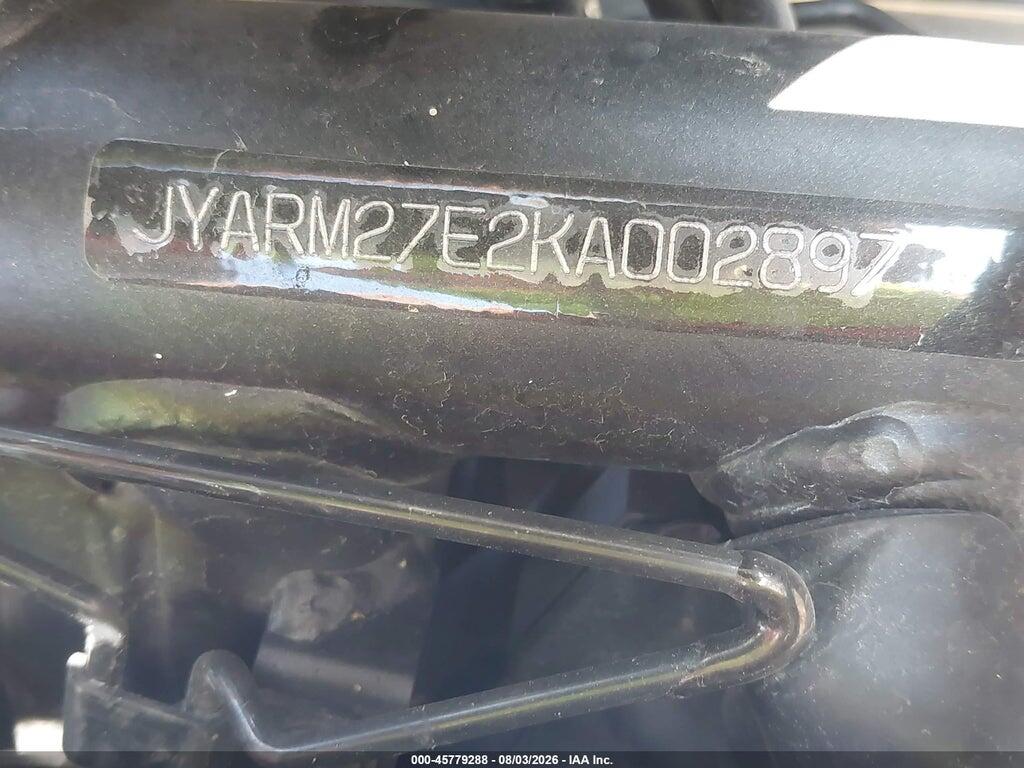 JYARM27E2KA002897 2019 YAMAHA MT07 photo no. 10