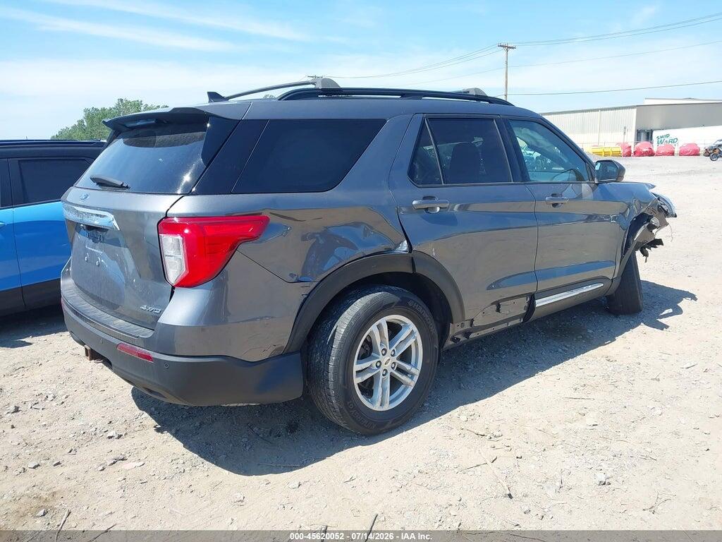 1FMSK8DH0MGB41614 2021 FORD EXPLORER photo no. 4