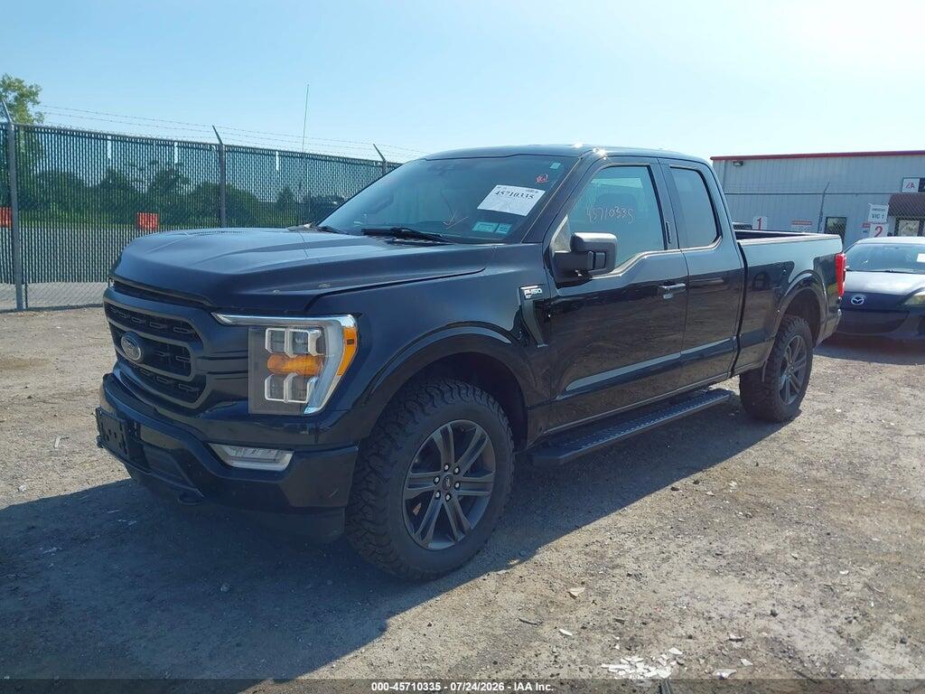 1FTEX1EP4MFA57382 2021 FORD F-150 photo no. 2