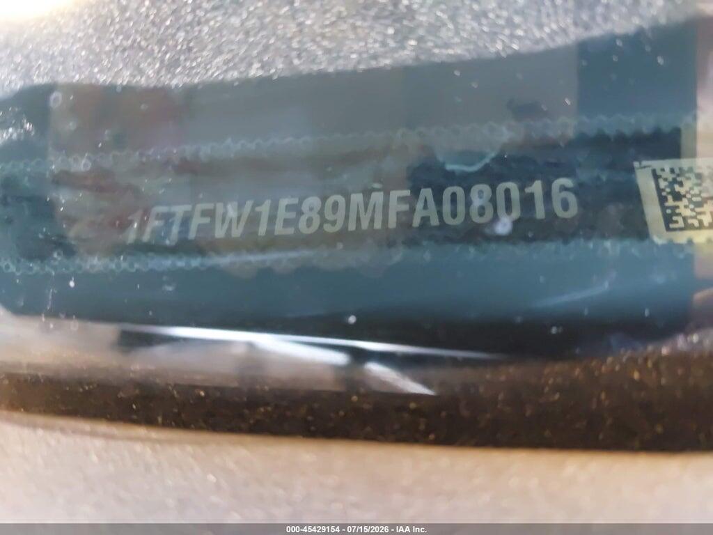 1FTFW1E89MFA08016 2021 FORD F-150 photo no. 9