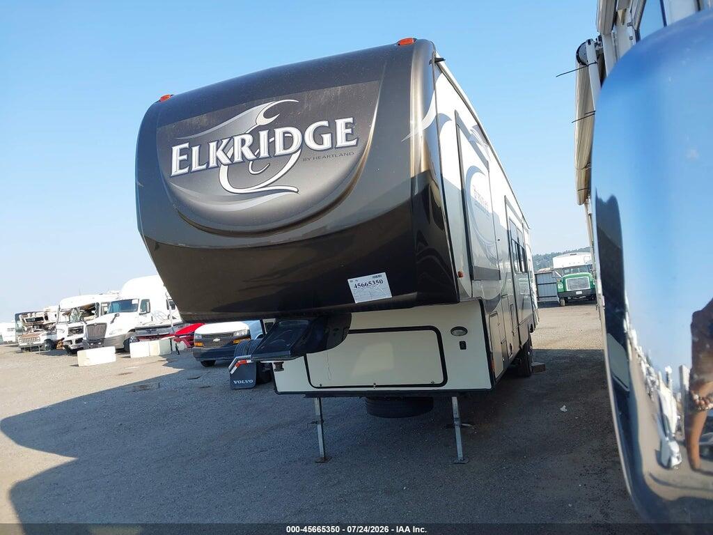 5SFRG412XEE281094 2014 HEARTLAND RV ELKRIDGE 5H WHL TRAVEL TRAILER photo no. 2